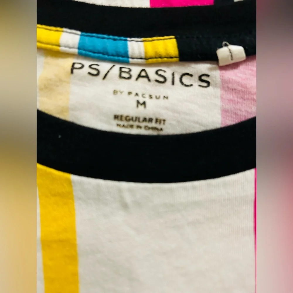 PacSun Multicolor Striped Tee - Picture 3 of 3